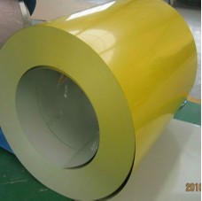 Yellow Color Coated Steel Coil  Yellow Color Coated Steel Coil