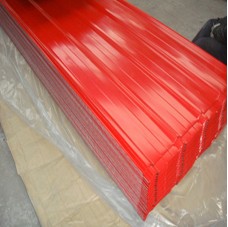 Red Color Corrugated Roofing Sheet