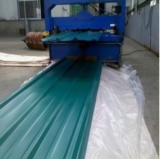 Prepainted corrugated steel roofing sheet factory