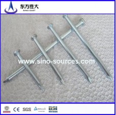 Galvanized steel concrete nails (factory)