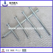 Galvanized steel concrete nails (factory)  Galvanized steel concrete nails (factory)