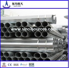 ASTM A53 round hot dipped galvanized steel pipe/tube factory