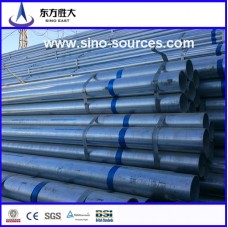 competitive price 2 Inch gi round steel pipe BS1387-1985