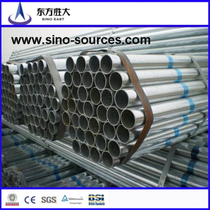 Galvanized steel pipe in china for construction