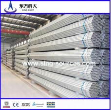 galvanized steel pipe with threaded and socket chinese factory