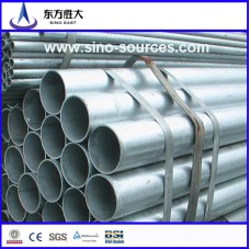 High quality low pressure fluid round galvanized steel pipe  High quality low pressure fluid round galvanized steel pipe