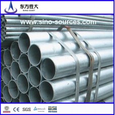 High quality low pressure fluid round galvanized steel pipe