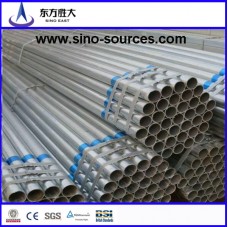 Q345 galvanized pipe threaded TCT 3mm  Q345 galvanized pipe threaded TCT 3mm