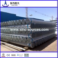 THREAD AND SOCKED HOT DIP GALVANIZED STEEL PIPE  THREAD AND SOCKED HOT DIP GALVANIZED STEEL PIPE
