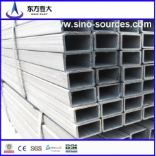 bs 1387 60×250 galvanized  rectangular steel pipe