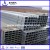Black galvanized square tubing for carports
