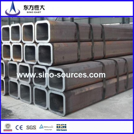 black square pipe carbon steel tube welded pipe from mill