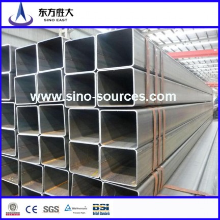 hot dip galvanized square pipe for construction, steel structure