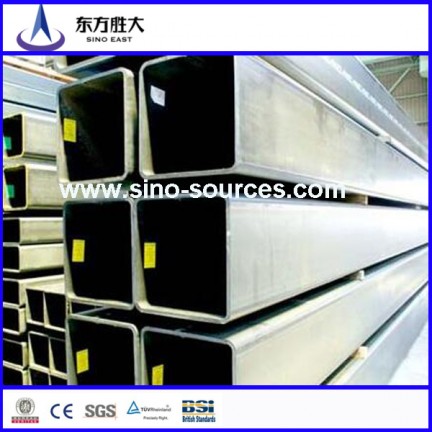 Q235 150×100 large diameter rectangular steel pipes