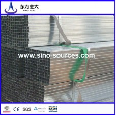 Q345 130×50 hot dip GI rectangular steel pipes factory  Q345 130×50 hot dip GI rectangular steel pipes factory