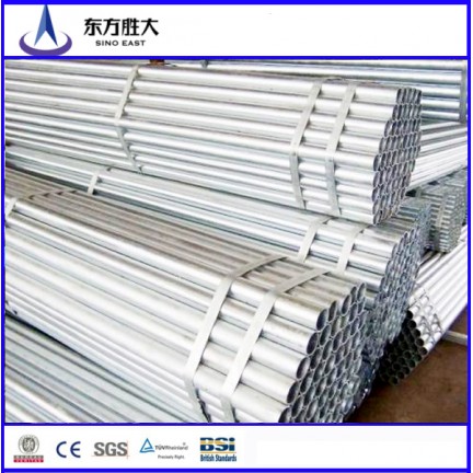 bs 1387 astm a53 stainless weld hot dipped galvanized steel pipes in China