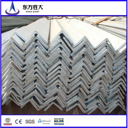 high quality q235 equal unequal black & galvanized steel angle bar