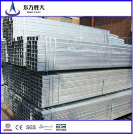 Gi galvanized square steel pipe steel tube