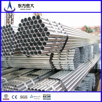 Construction  galvanized steel pipe Cost price