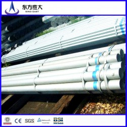 Construction material ASTM A53 schedule 40 galvanized steel pipe