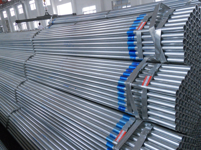 galvanized steel pipes