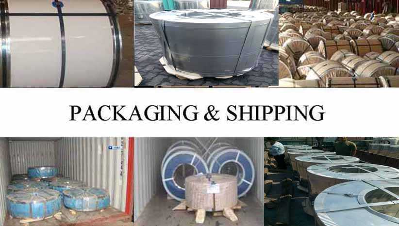  Packaging & Shipping of Galvanized Steel Coil